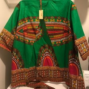 Authentic African shirt made in Cameron